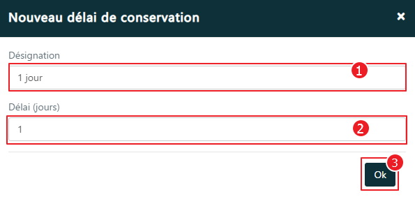 Haccp Web V Comment Param Trer Et G Rer Les D Lais De Conservations En Jours Pour Des Types